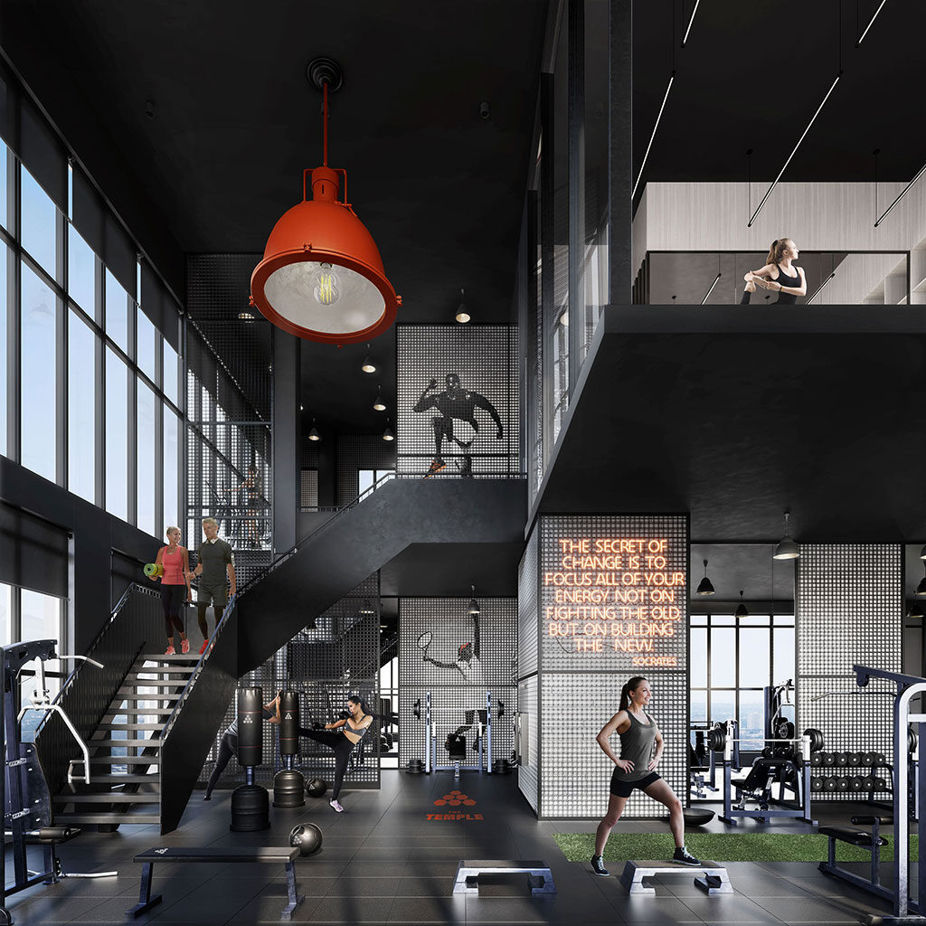 Fitness Centre, Gym at The Parker in Toronto